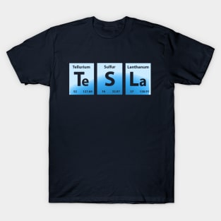 Tesla Chemical Element T-Shirt